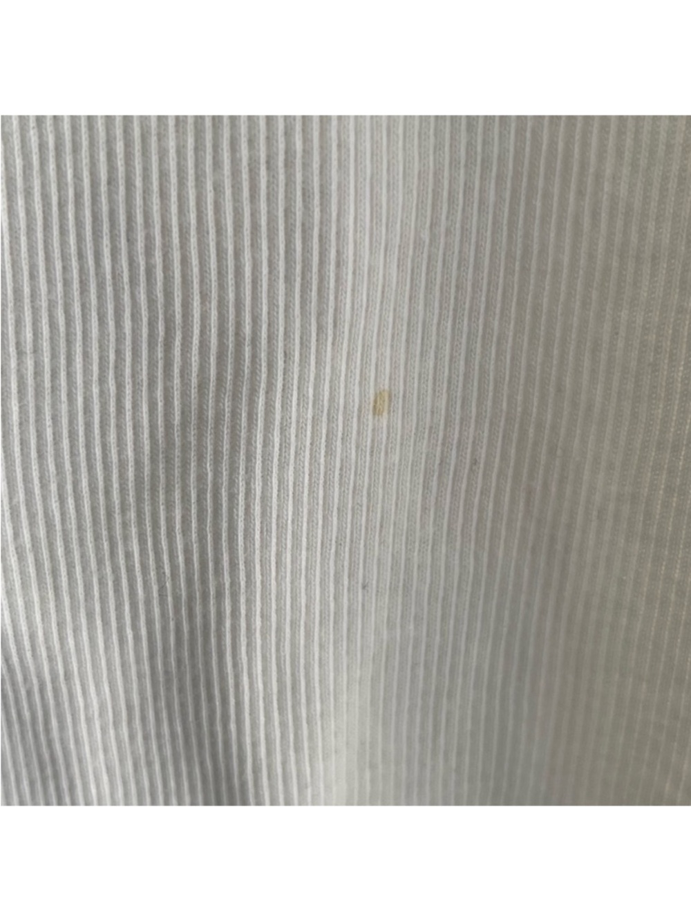 Reformation Ivory Ribbed Tee - Picture 5 of 5